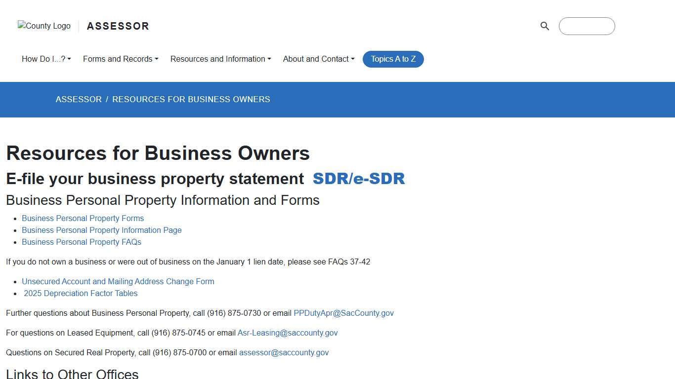 Resources For Business Owners